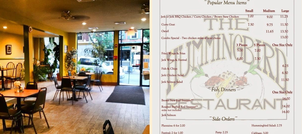 The Hummingbird Restaurant Trenton